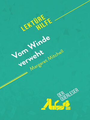 cover image of Vom Winde verweht von Margaret Mitchell (Lektürehilfe)